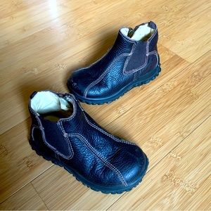 Primigi Edgar Brown Leather Toddler Boots 25